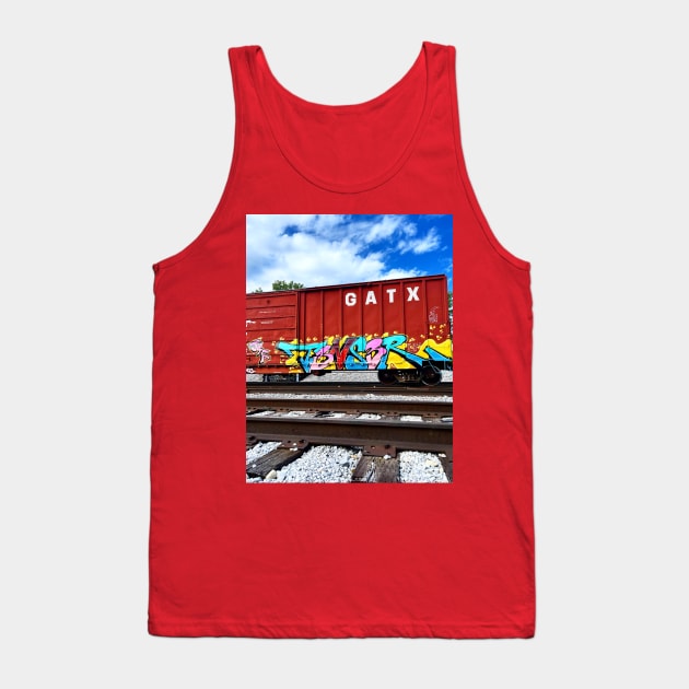 Tenser graffiti Tank Top by Just4Funds